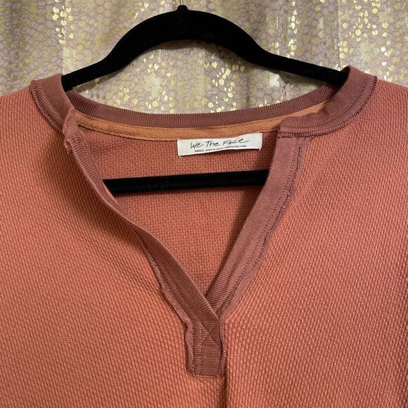 Free People Boho Long Sleeve Mikah Layering Sweater Autumn Combo Small NWT - Picture 5 of 8